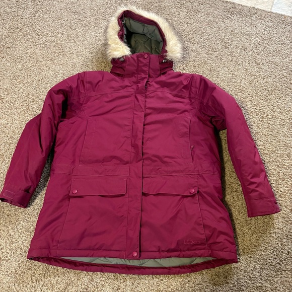 80S L.L.BEAN/BAXTER STATE PARKA/RED/XL Ll Bean Baxter State Parka